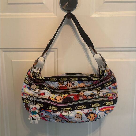 tokidoki LeSportSak Collab Colorful Character Shoulder Bag - Picture 1 of 7